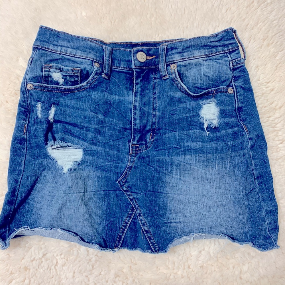 Aeropostale High Rise Jean Skirt! 🤍